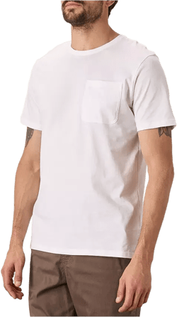 Pact Men's Organic Cotton Softspun Pocket Crew Tee