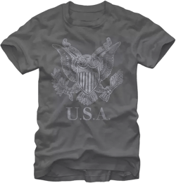 Fifth Sun Men's Simple Short Sleeve Crew T-shirt