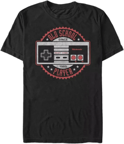 Nintendo Men's Classic NES Controller Short Sleeve T-Shirt