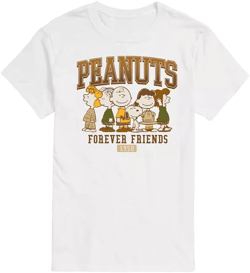 Hybrid Apparel Peanuts Friends Mens Short Sleeve Tee