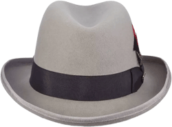 Men's Wool Homburg Hat