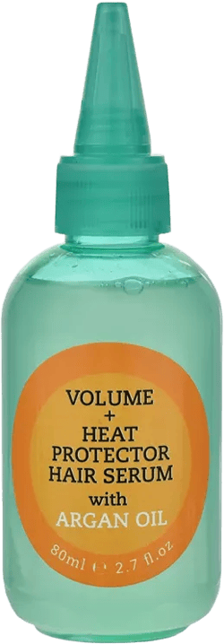 Volume + Heat Protector Hair Serum With Argan Oil, 2.7 oz.