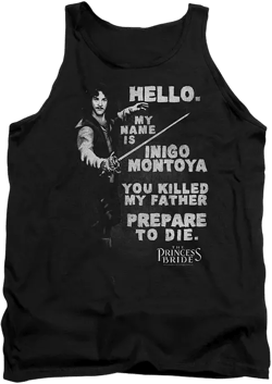 Mens Hello Again Adult Tank