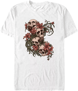 Men's Garden of Skulls Colors Short Sleeve T-Shirt