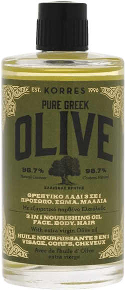 Pure Greek Olive 3-In-1 Nourishing Oil, 100 ml