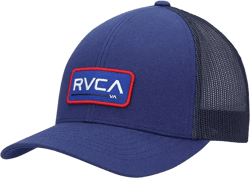 Men's Navy Logo Ticket Trucker III Snapback Hat