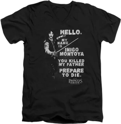 Mens Hello Again Short Sleeve Adult V Neck Premium Cotton Tee / T-Shirt