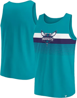 Men's Teal Charlotte Hornets Wild Game Tank Top