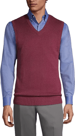 Men's Cotton Modal Sweater Vest