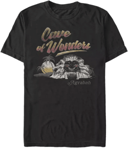 Disney Men's Aladdin Live Action Cave Of Wonders Landscape Short Sleeve T-Shirt