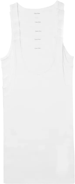 Men's 5-Pack Cotton Classics Tank Top Undershirts