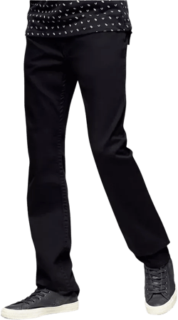 Men's Ricky Straight Fit Jeans with Back Flap Pockets