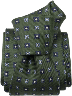 Siracusa - Printed Silk Tie for Men