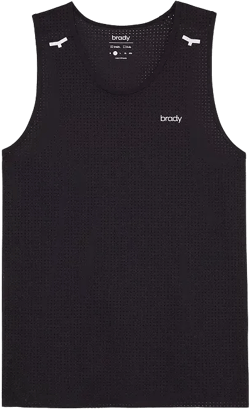 Men's Black Cool Touch Tank Top