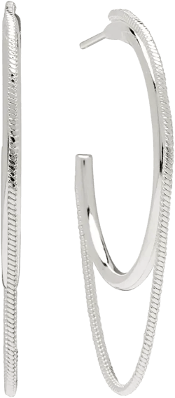 Women's C Hoop Earring
