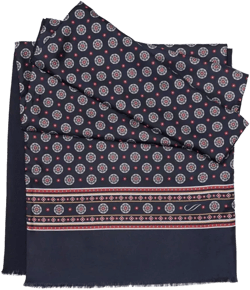 Men's Palatino - Wool Backed Silk Scarf for Men