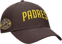 Men's Brown San Diego Padres Rise Gaberdine Adjustable Hat