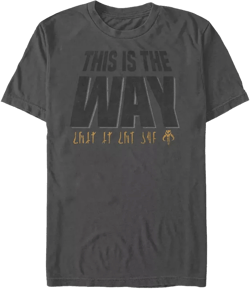 Men's Mandalorian Way Short Sleeve Crew T-shirt