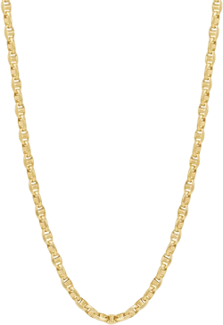 Italian Gold Mariner Link 20" Chain Necklace in 10k Gold