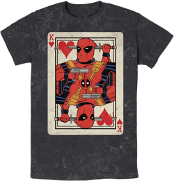 Men's Dead Pool King Short Sleeve Mineral Wash Tee