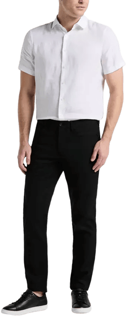 Men's Double-Weave Slim-Fit 5-Pocket Pants