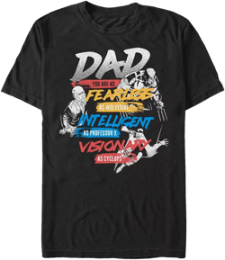 Marvel Men's Comic Collection Dad You Are An X-Men Short Sleeve T-Shirt