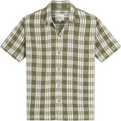 Men's Reworked Gingham Check Short Sleeve Shirt