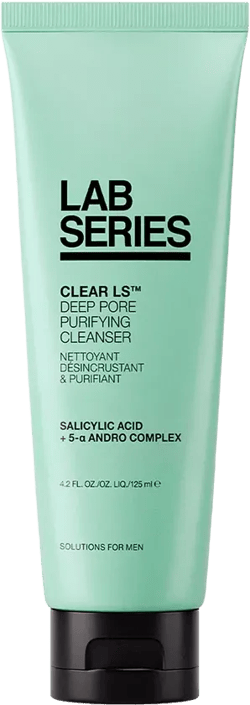 Lab Series Skincare for Men Clear LS Deep Pore Purifying Cleanser, 4.2 oz.