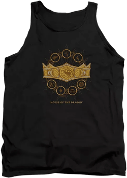 Men's Crown Adult Tank Top