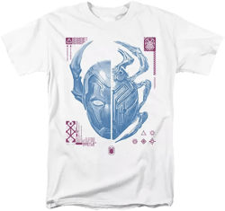 Mens Split Beetle Short Sleeve Adult Tee / T-Shirt