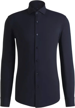 Men's Performance-Stretch Slim-Fit Dress Shirt