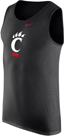 Men's Black Cincinnati Bearcats Tank Top