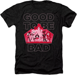 Men's Dc Superhero Girls DC Comics Superhero Girls Good To Be Bad Adult Heather Tee / T-Shirt