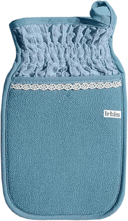 Irbis Deep Exfoliating Glove-Korean Body Scrub Mitt,Exfoliator Scrubber, Dead Skin Remover, Dual Texture Bath Sponge&Washcloth-Great for Shower, Bath, Spray Tan Removal or Home Spa-(Pink,Grey,Blue)