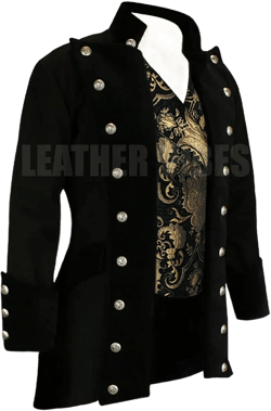 18th Century Coat Military Tunic Cotton Jacket
