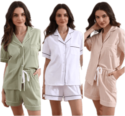 100% Cotton Short Pajama Set, Bridesmaid Gifts pajama Bridesmaid Proposal, Bridal Party Pajamas Bridesmaid Pjs, Bride Pajama, Loungewear set