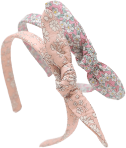 Liberty of London headband, thin floral headband, toddler hair accessory, pretty hairband, kids fabric hairband
