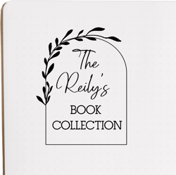 Custom Book Stamp Library Stamp Book Lover Gift From the library of Personalized Book Stamp Reader Gift Bookplate stamp Teacher Book Stamp