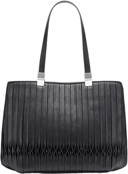 Granite Pleated Tote Bag