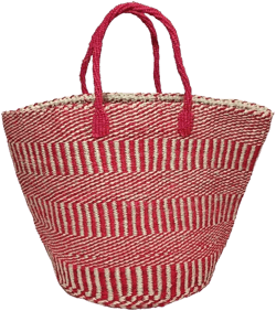 Brave Handmade Sisal Market Tote Bag
