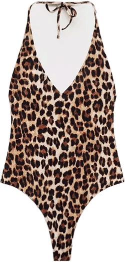 Women's Leopard Print Swimsuit