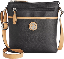 Saffiano North South Crossbody, Exclusively at Macy's 