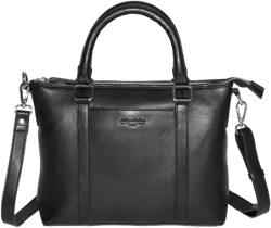 Club Rochelier Leather Crossbody Bag with Top Handles