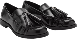 Women's Leather Tassel Loafers