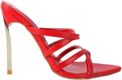Womens Nightclub Ready Strappy Stiletto Heel Sandals