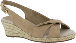 Easy Street Maureen Espadrille Slingback Sandals