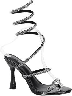 Women's Alexandra55 Rhinestone Wrap Heels