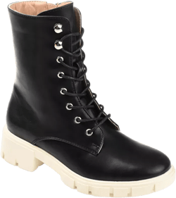 Women's Madelynn Lace Up Lug Sole Combat Boots