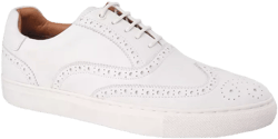 Men's Baronn Leather Lace-Up Wingtip Sneakers, Exclusively at Macy's