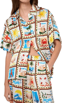 Women's Short Sleeve Dad Shirt